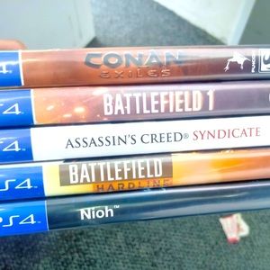 PlayStation 5 disks for sell all in good condition